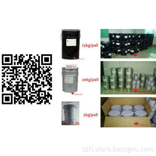 Shoe mold making silicone rubber; silicone rubber for shoe mold making